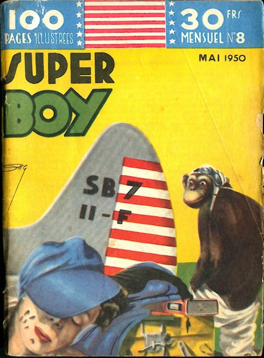 Scan de la Couverture Super Boy 1er n 8